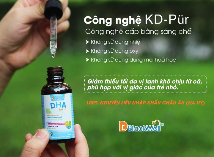 Vì sao trẻ sinh non nên uống DHA Drops